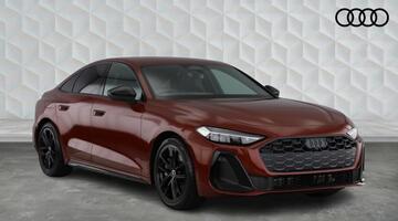 2026 Audi Saloon Black Edition e-hybrid quattro 299 PS S tronic (Red) - Image: 1