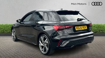 2025 Audi TFSI 35 Black Edition Sportback S Tronic Euro 6 5-door (Black) - Image: 3