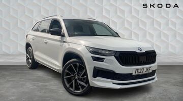 2022 Škoda 2.0 TDI SportLine DSG 4WD Euro 6 5-door (7 Seat) (White) - Image: 1