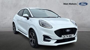 2024 Ford 1.0T EcoBoost MHEV ST-Line Euro 6 5-door (White) - Image: 1
