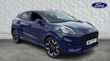 2023 Ford 1.0T EcoBoost MHEV ST-Line X Euro 6 5-door (Blue) - Image: 1