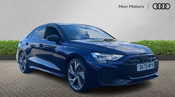 2025 Audi TFSI Black Edition S Tronic Euro 6 4-door (Blue) - Image: 1