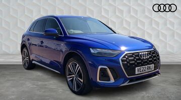 2022 Audi 2.0 TFSI 45 S line S Tronic quattro Euro 6 5-door (Blue) - Image: 1