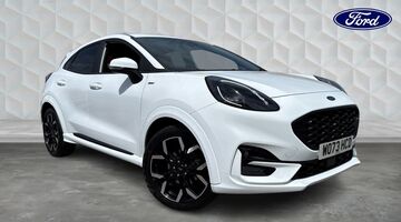 2024 Ford 1.0T EcoBoost MHEV ST-Line X Euro 6 5-door (White) - Image: 1