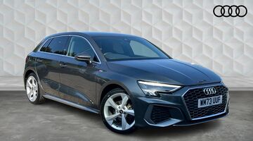 2024 Audi 1.0 TFSI 30 S line Sportback S Tronic Euro 6 5-door (Grey) - Image: 1