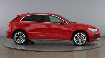 2026 Audi TFSIe S line Sportback S Tronic Euro 6 5-door 17.9kWh (Red) - Image: 4