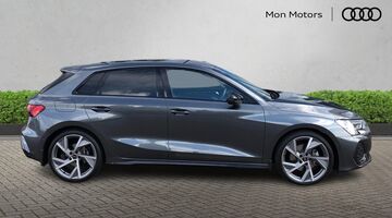 2024 Audi TFSI 35 Black Edition Sportback Euro 6 5-door (Grey) - Image: 4
