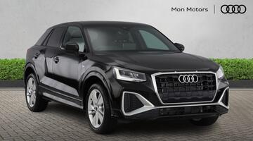 2026 Audi TFSI CoD 35 S line S Tronic Euro 6 5-door (Black) - Image: 1