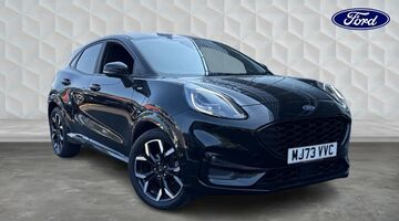 2023 Ford 1.0T EcoBoost MHEV ST-Line X Euro 6 5-door (Black) - Image: 1