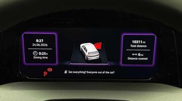 2025 Volkswagen ETSI MHEV Style DSG Euro 6 5-door (Black) - Image: 11