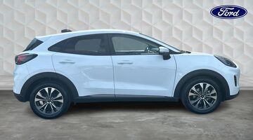 2025 Ford 1.0T EcoBoost MHEV Titanium Euro 6 5-door (White) - Image: 4