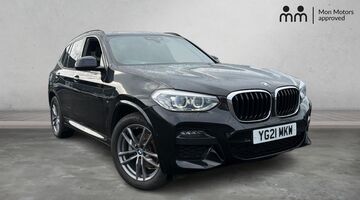 2021 BMW 2.00d MHT M Sport Auto xDrive Euro 6 5-door (Black) - Image: 1