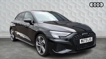 2023 Audi 2.0 TDI 35 Black Edition Sportback S Tronic Euro 6 5-door (Black) - Image: 1