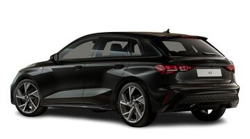 2026 Audi TFSI Black Edition Sportback S Tronic Euro 6 5-door (Black) - Image: 3