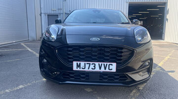 2023 Ford 1.0T EcoBoost MHEV ST-Line X Euro 6 5-door (Black) - Image: 9