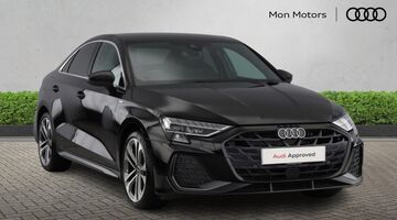 2026 Audi TFSI 30 S line S Tronic Euro 6 4-door (Black) - Image: 1