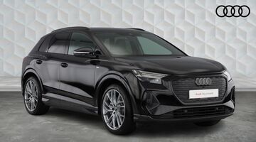 2026 Audi 45 Black Edition Auto 5-door 82kWh (Black) - Image: 1