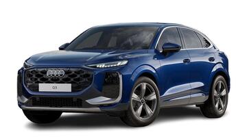 2026 Audi E-hybrid S line Sportback S Tronic Euro 6 5-door 26kWh (Blue) - Image: 1