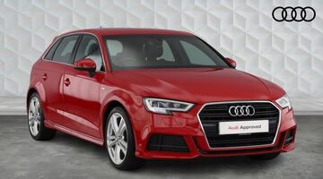 2020 Audi TFSI CoD 35 S line Sportback S Tronic Euro 6 5-door (Red) - Image: 1