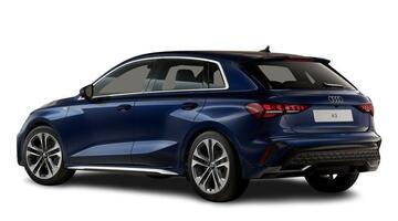 2026 Audi TFSI S line Sportback S Tronic Euro 6 5-door (Blue) - Image: 3