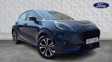 2023 Ford 1.0T EcoBoost MHEV ST-Line Euro 6 5-door (Blue) - Image: 1