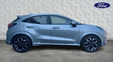 2024 Ford 1.0T EcoBoost MHEV ST-Line X Euro 6 5-door (Silver) - Image: 4