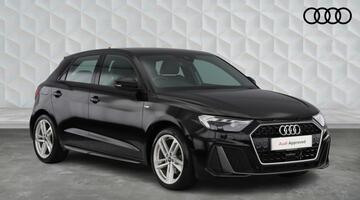 2023 Audi TFSI 35 S line Sportback S Tronic Euro 6 5-door (Black) - Image: 1