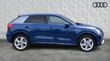 2026 Audi 1.0 TFSI 30 S line Euro 6 5-door (Blue) - Image: 4