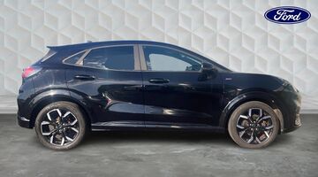 2023 Ford 1.0T EcoBoost MHEV ST-Line X Euro 6 5-door (Black) - Image: 4