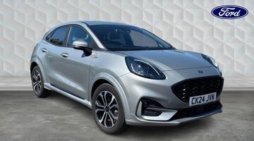 2024 Ford 1.0T EcoBoost MHEV ST-Line Euro 6 5-door (Silver) - Image: 1
