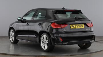 2023 Audi 1.0 TFSI 30 S line Sportback S Tronic Euro 6 5-door (Black) - Image: 3