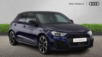 2026 Audi 1.0 TFSI 25 Black Edition Sportback S Tronic Euro 6 5-door (Blue) - Image: 1