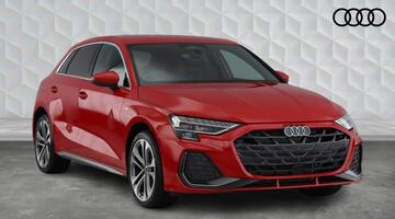 2026 Audi Sportback S line TFSI e 204 PS S tronic (Red) - Image: 1