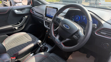 2023 Ford 1.0T EcoBoost MHEV ST-Line X Euro 6 5-door (Black) - Image: 6