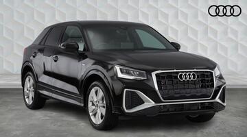 2026 Audi TFSI CoD 35 S line S Tronic Euro 6 5-door (Black) - Image: 1