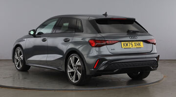 2025 Audi TFSI Black Edition Sportback S Tronic Euro 6 5-door (Grey) - Image: 3