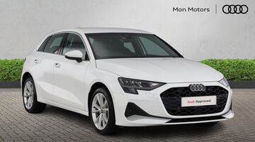 2025 Audi TFSIe 40 Sport Sportback S Tronic Euro 6 5-door 17.9kWh (White) - Image: 1