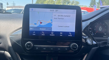 2023 Ford 1.0T EcoBoost MHEV Active X DCT Euro 6 5-door (White) - Image: 7