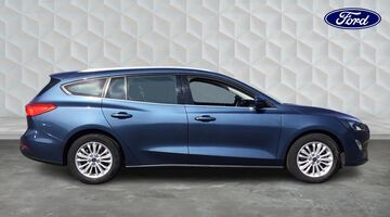 2022 Ford 1.0T EcoBoost MHEV Titanium DCT Euro 6 5-door (Blue) - Image: 4