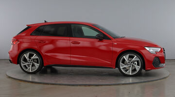2026 Audi TFSI Black Edition Sportback S Tronic Euro 6 5-door (Red) - Image: 4