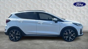 2023 Ford 1.0T EcoBoost MHEV Active X DCT Euro 6 5-door (White) - Image: 4