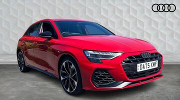 2025 Audi 2.0 TFSI Black Edition Sportback S Tronic quattro Euro 6 5-door (Red) - Image: 1