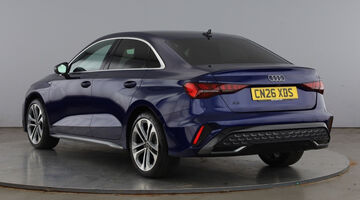 2026 Audi TFSI S line S Tronic Euro 6 4-door (Blue) - Image: 3