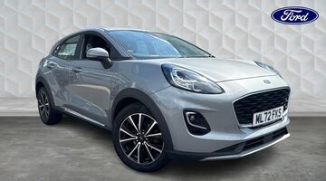 2022 Ford 1.0T EcoBoost MHEV Titanium Euro 6 5-door (Silver) - Image: 1
