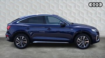 2022 Audi 2.0 TFSI 45 S line Sportback S Tronic quattro Euro 6 5-door (Blue) - Image: 4