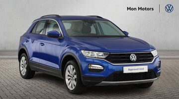 2021 Volkswagen 1.0 TSI SE Euro 6 5-door (Blue) - Image: 1