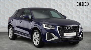 2026 Audi TFSI CoD 35 S line S Tronic Euro 6 5-door (Blue) - Image: 1
