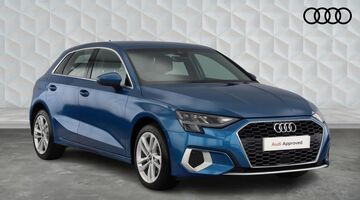 2021 Audi TFSIe 40 Sport Sportback S Tronic Euro 6 5-door 13kWh (Blue) - Image: 1