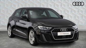 2023 Audi 1.0 TFSI 30 S line Sportback Euro 6 5-door (Black) - Image: 1
