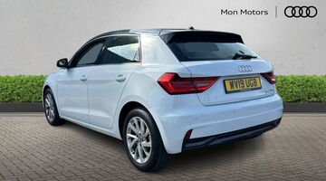2019 Audi 1.0 TFSI 30 Sport Sportback S Tronic Euro 6 5-door (White) - Image: 3